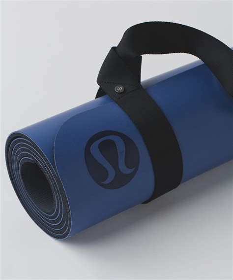 lululemon yoga mat and strap